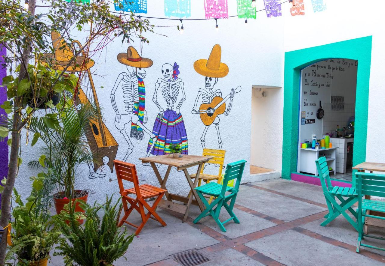 Hostal Casa Colores Adults Only Guadalajara Exteriör bild